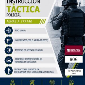 CURSO DE INSTRUCCIÓN TÁCTICA POLICIAL - 17 DE OCTUBRE BILBAO